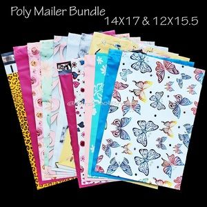 50 - 14X17 & 12X15.5 Poly Mailer Bundle